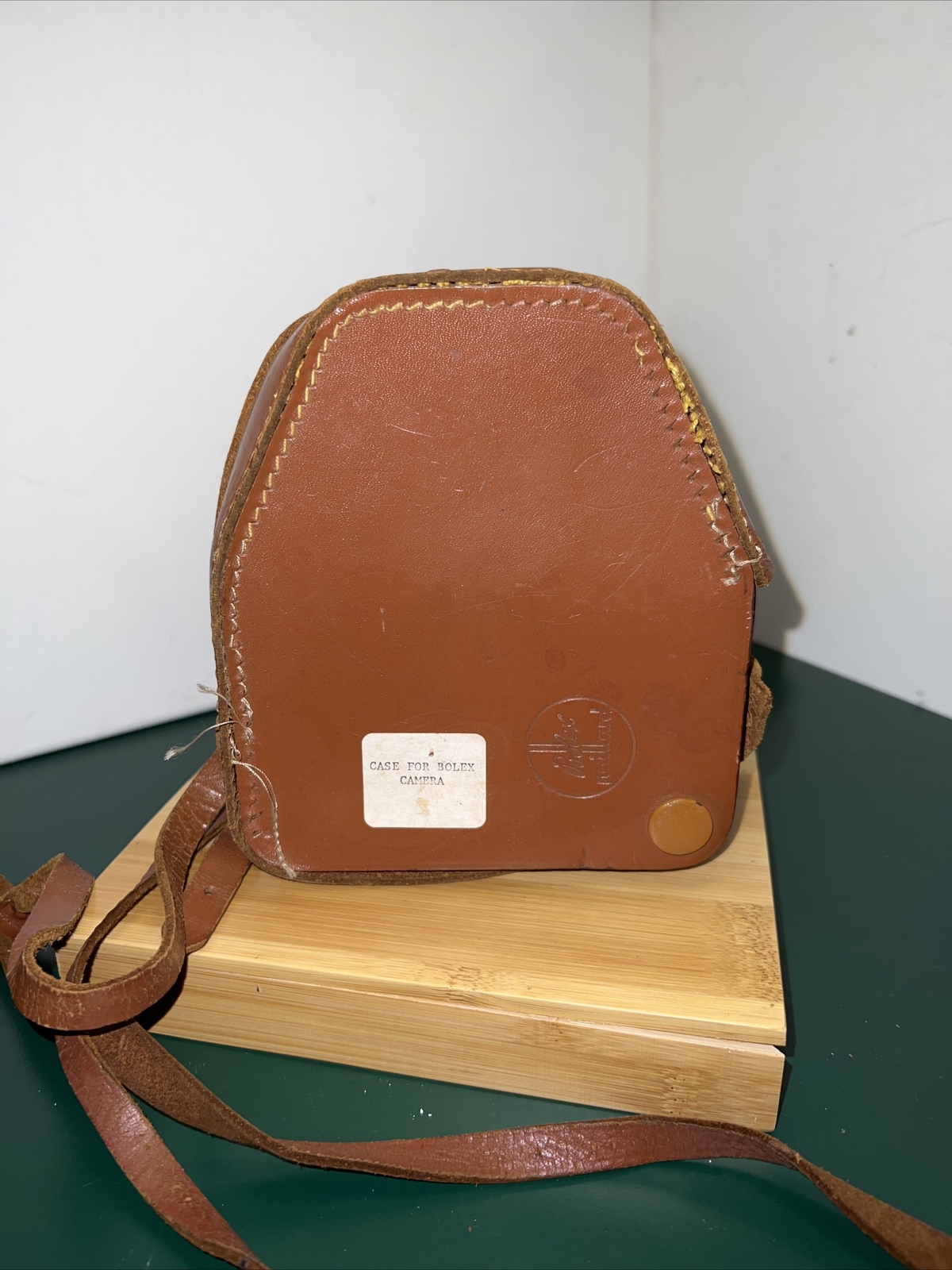Paillard Bolex C-85 Genuine Camera Case Brown Leather