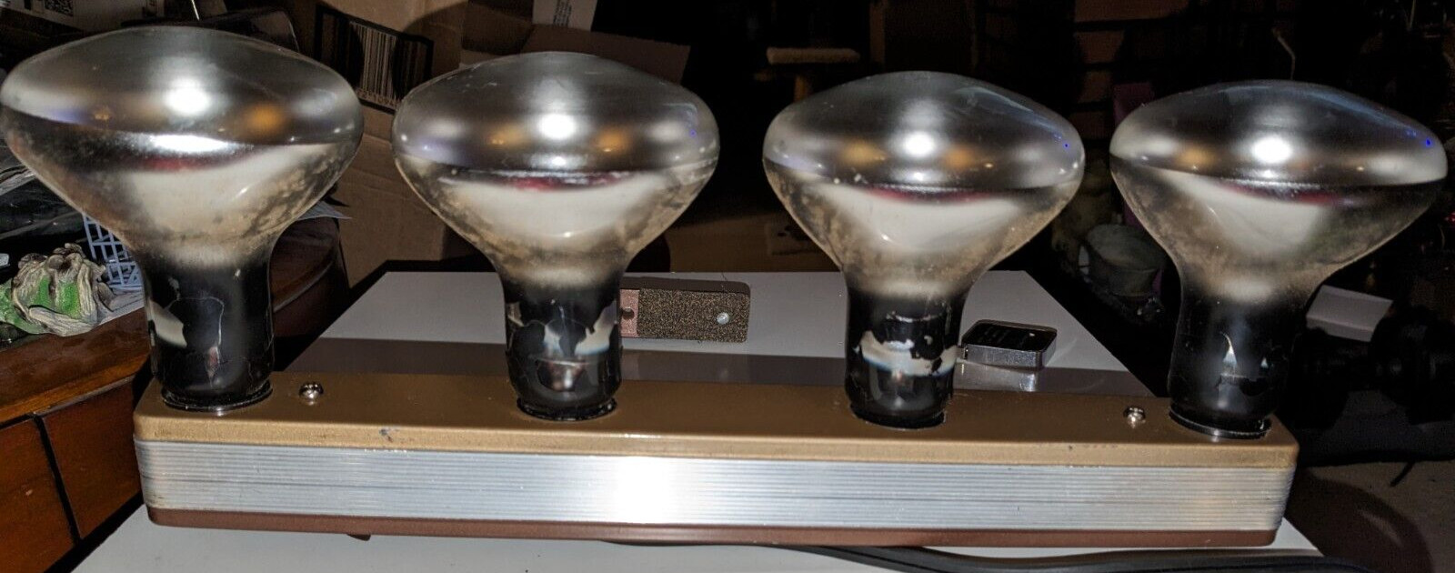 Vintage Art Deco Movie Light Bar Photography CKC 150 Chicago Kitchenware Metal
