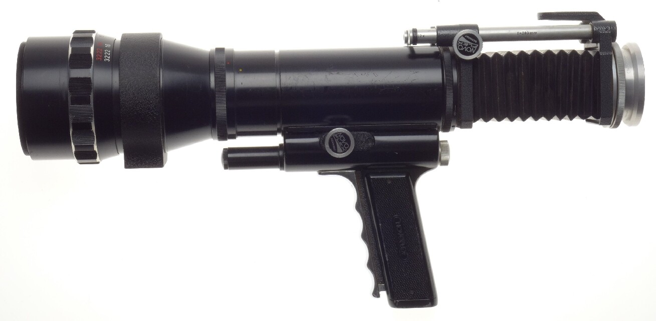 Novoflex noflexar 1:5.6 f=400mm follow-focus lens pistol grip bellows rexa mount