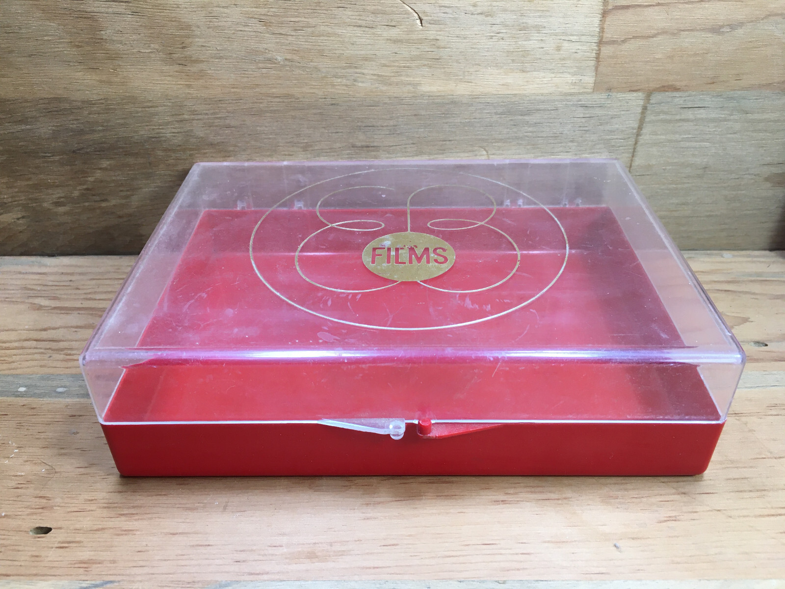 Vintage E B Films Plastic 35MM Photo Film Canister Box