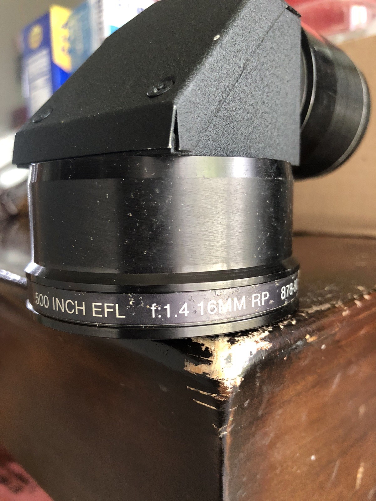 Buhl Optical 500 Inch EFL 16mm F1.4 RP 878-80