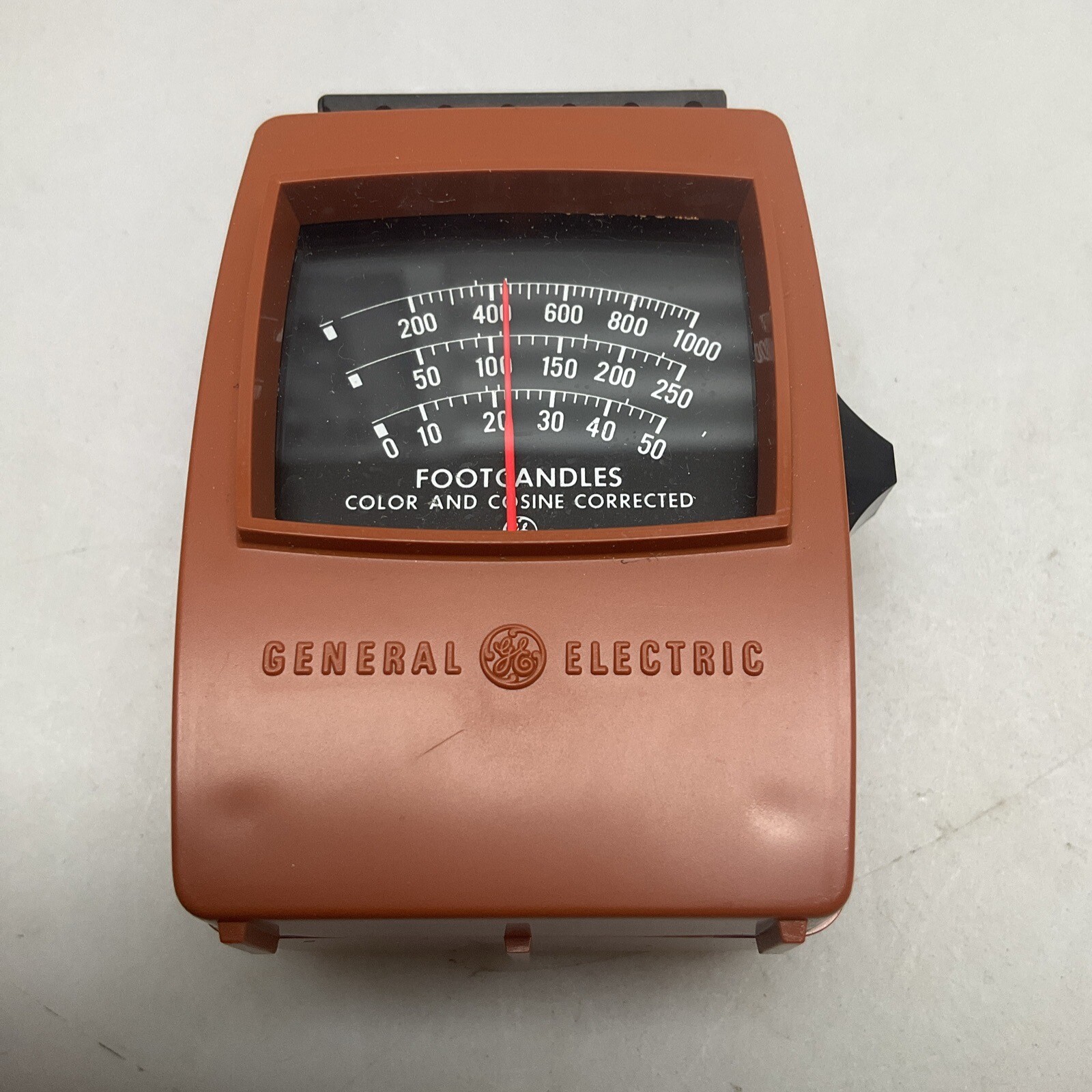 General Electric Vintage Triple Range 214 Light Meter