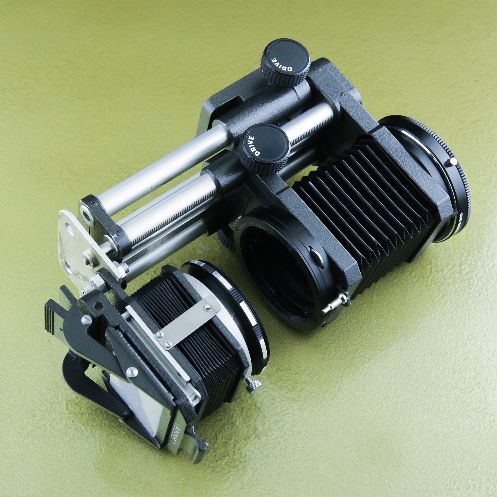 MINOLTA MD NOVOFLEX MACRO DIA SET BELLOWS RAIL RACK TUBES slide ☆☆☆