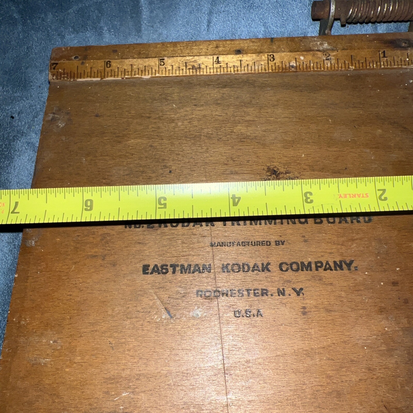 Vintage 7″ No. 2 Kodak Trimming Board EASTMAN KODAK COMPANY