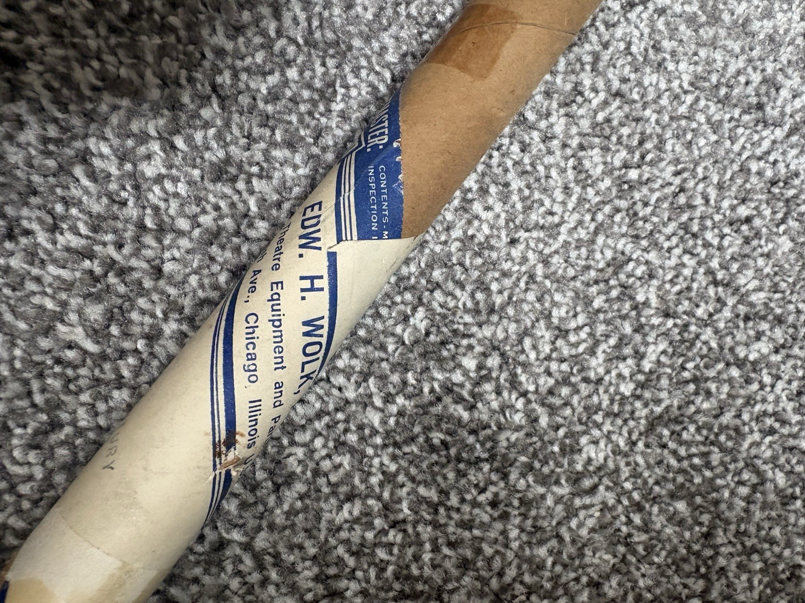 PRECISION EDW.H.WOLK PART – HI-W-34 -Lower Shaft For Century