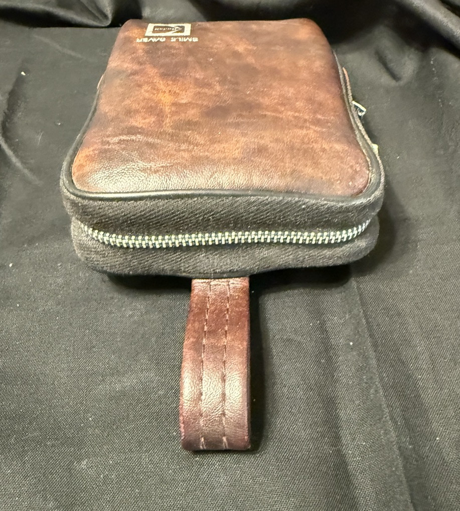 Vintage Camera Case Kodak 1970’s Plush Interior Camera Carrier W/ Instamatic 10