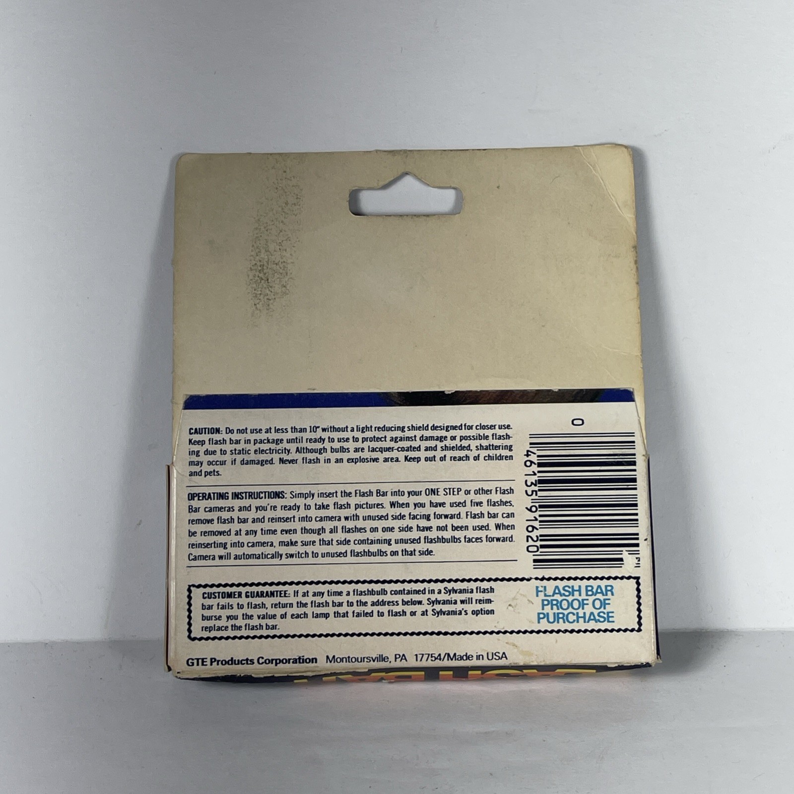 Sylvania Blue Dot Flash Bar