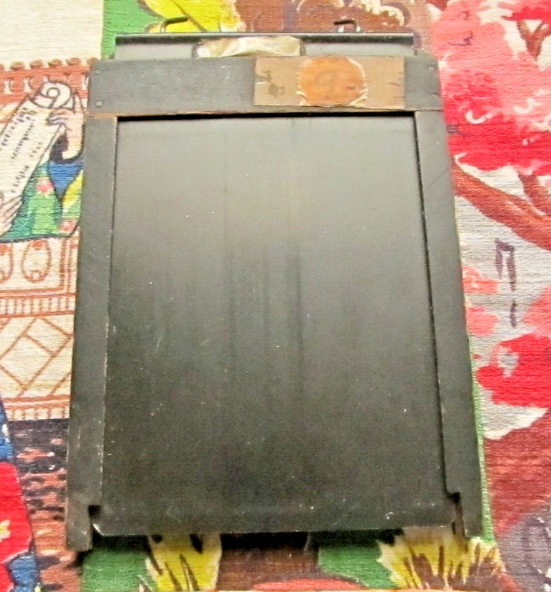 Antique 4″ x 5″ photographic film holder plate