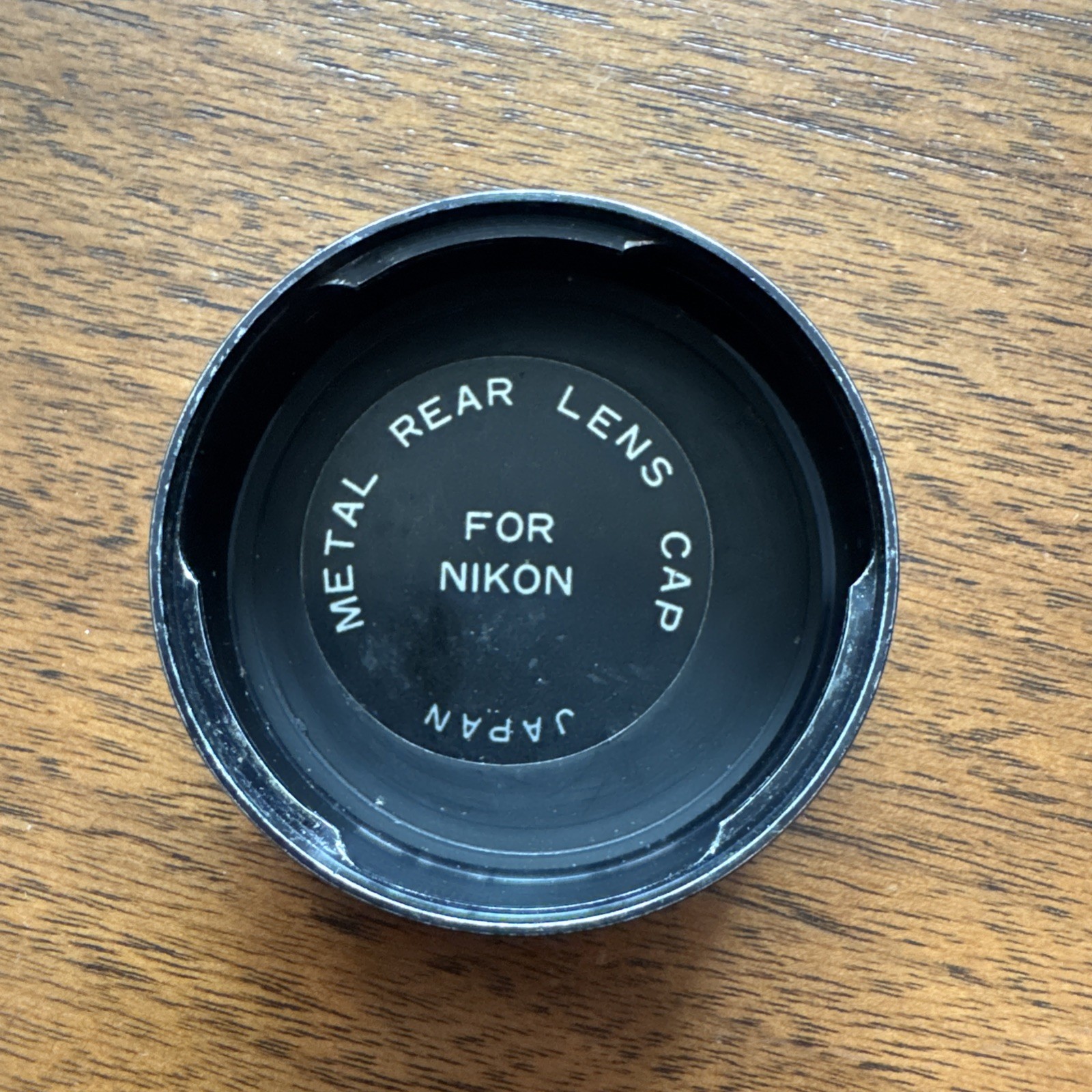 Nikon Metal Rear Lens Cap Made in Japan