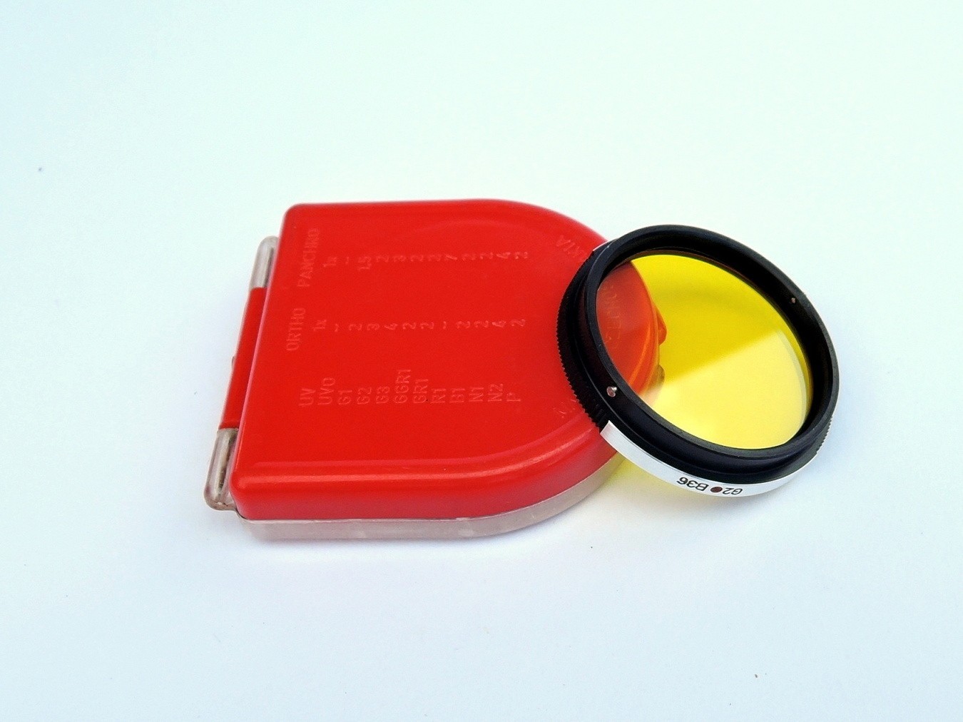 Flexaret MEOPTA G2 B36 Yellow Color Filter Czechoslovakia Genuine Accessories