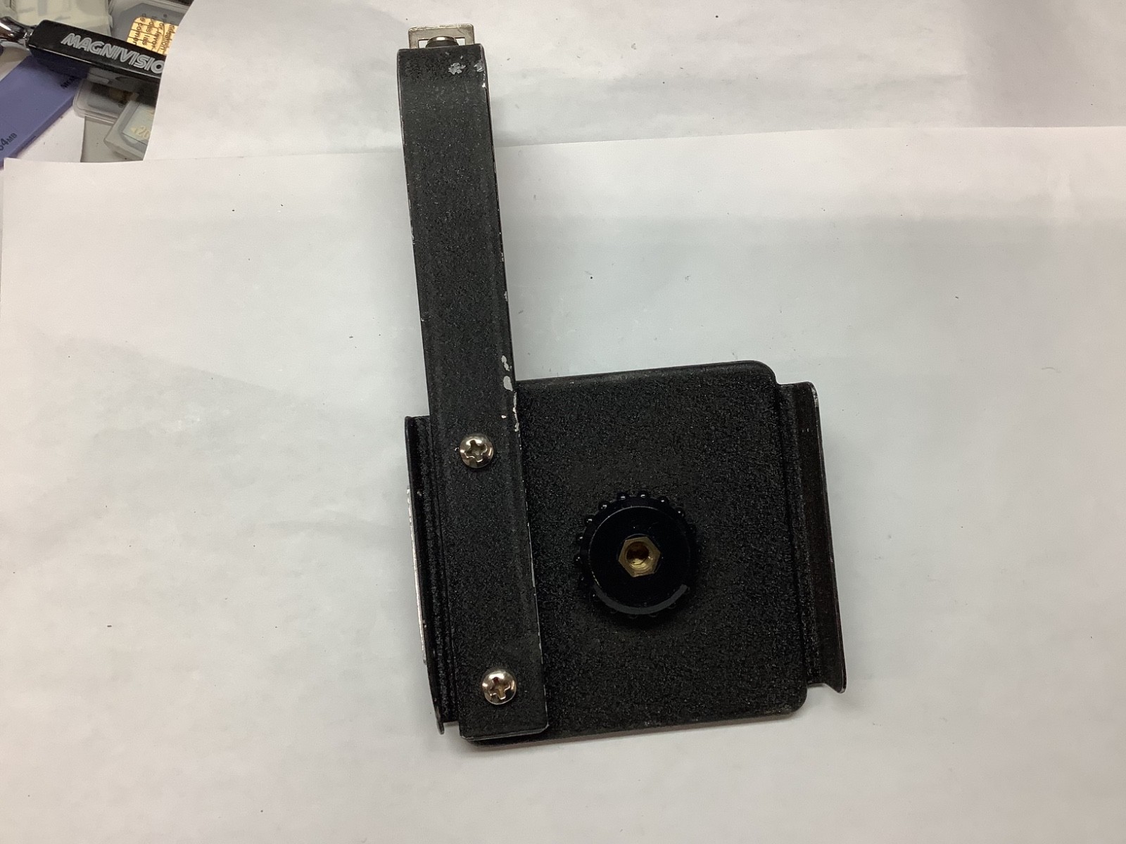 Heiland Flash Bracket L-Mount for Press Camera Speed Graphic Tripod