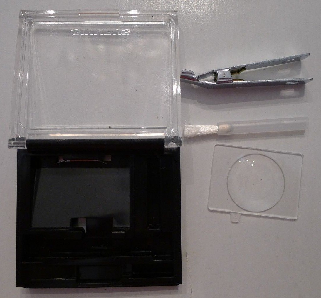 Vintage Olympus OM System Focusing Screen 1-9 +Original Hard Case