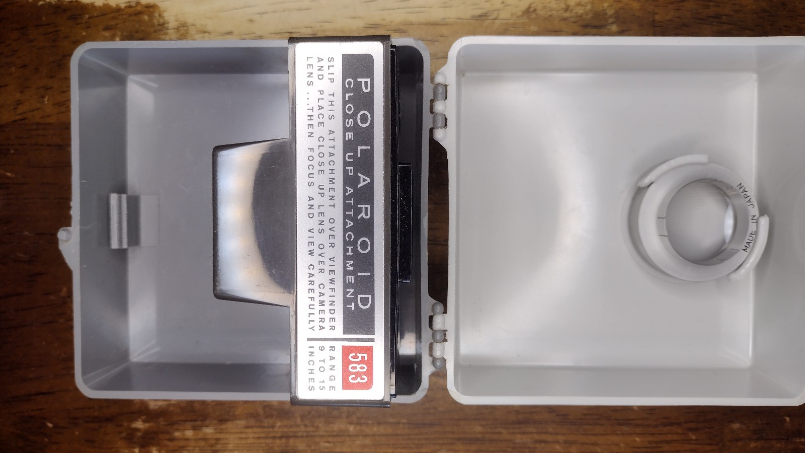 Vintage Polaroid Land Camera Close-up Kit #583A