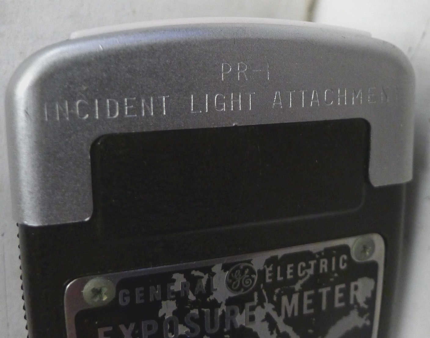 GE PR-1 Exposure Light Meter +Incident Light Attachment – Made in USA – TESTED