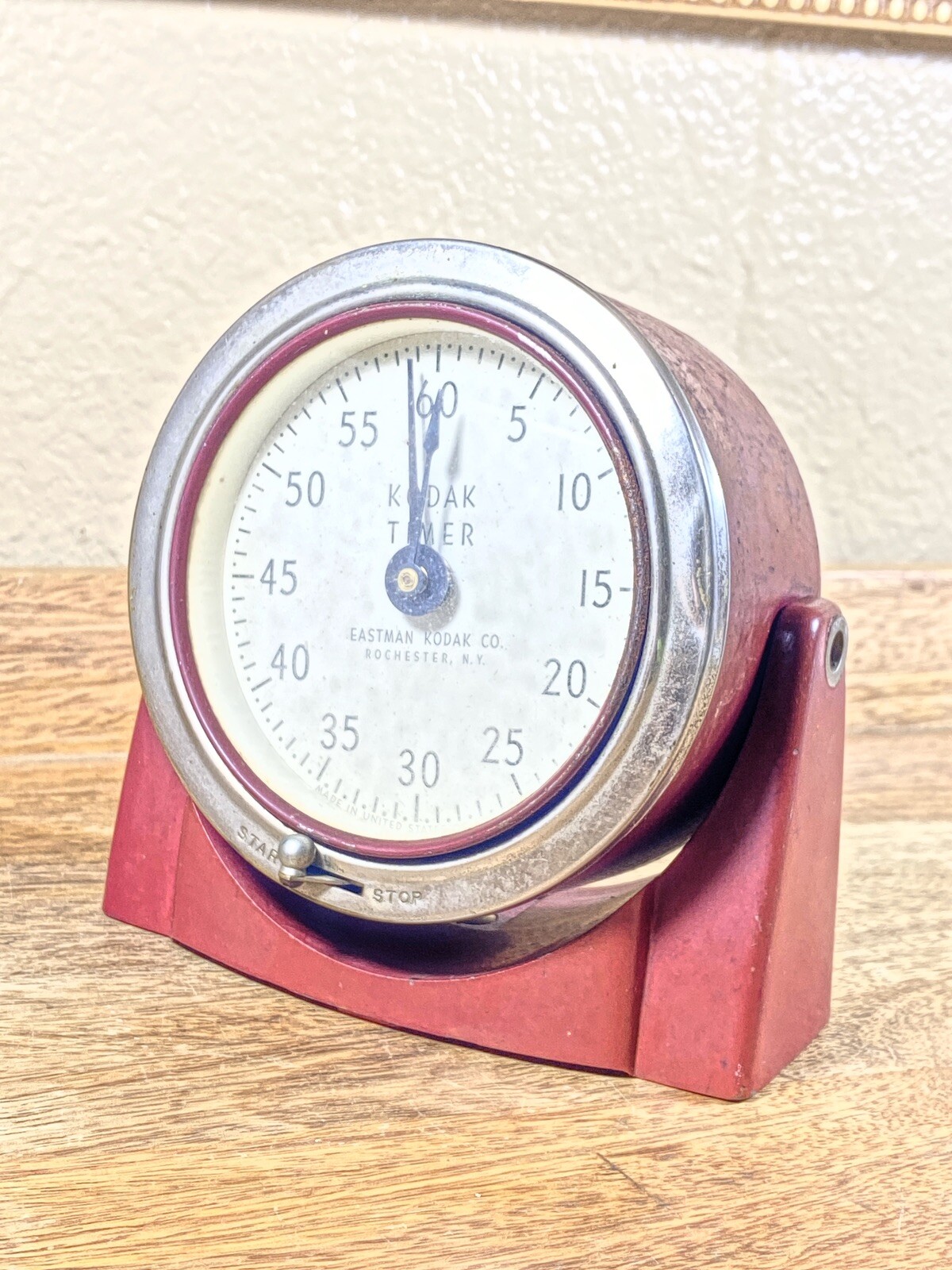 Vintage Kodak Timer (Spring Is Good Has Power To Escape Wheel) (K9993)