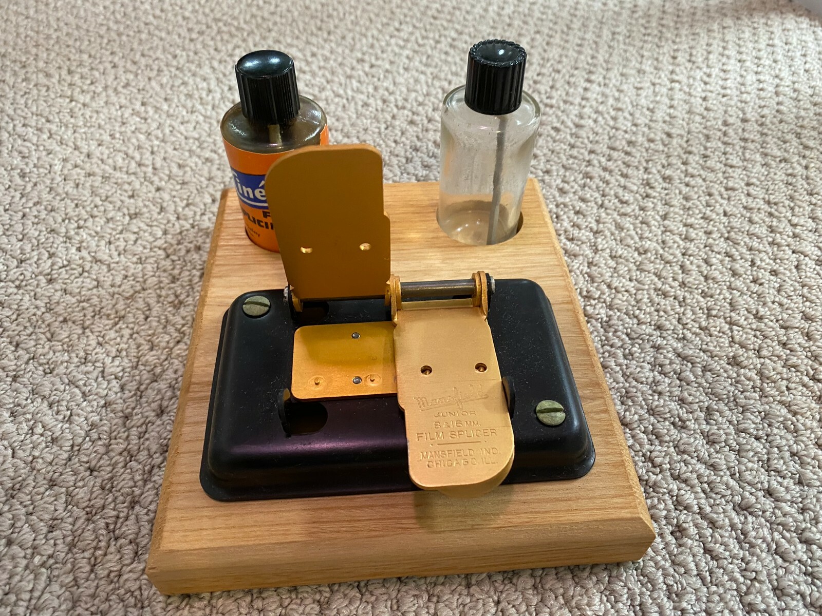 Vintage Mansfield Junior Film Splicer