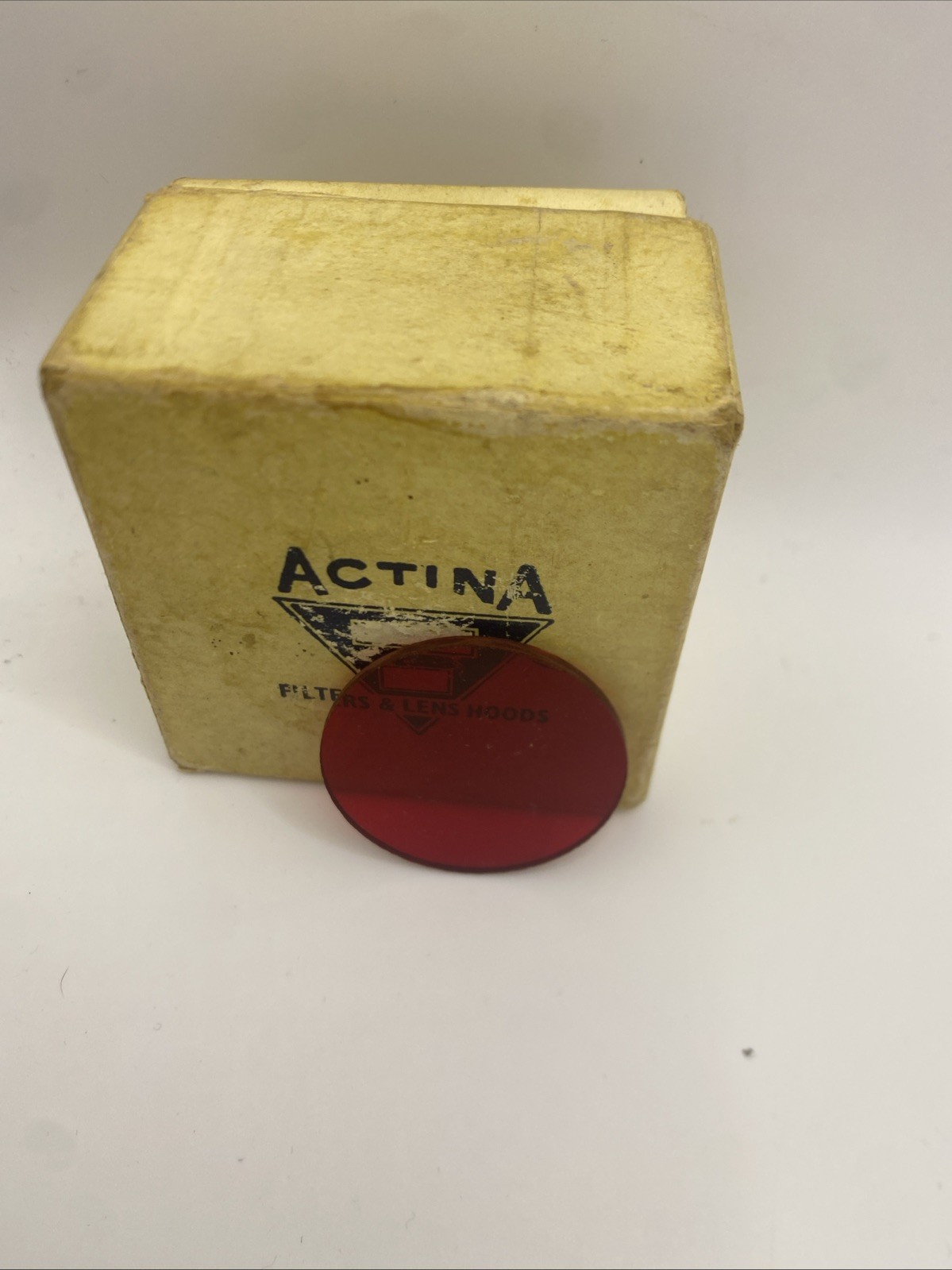 ACTINA Vintage Metal Lens Hood With 28.5mm Combined Push Fit Adapter Ring Boxed