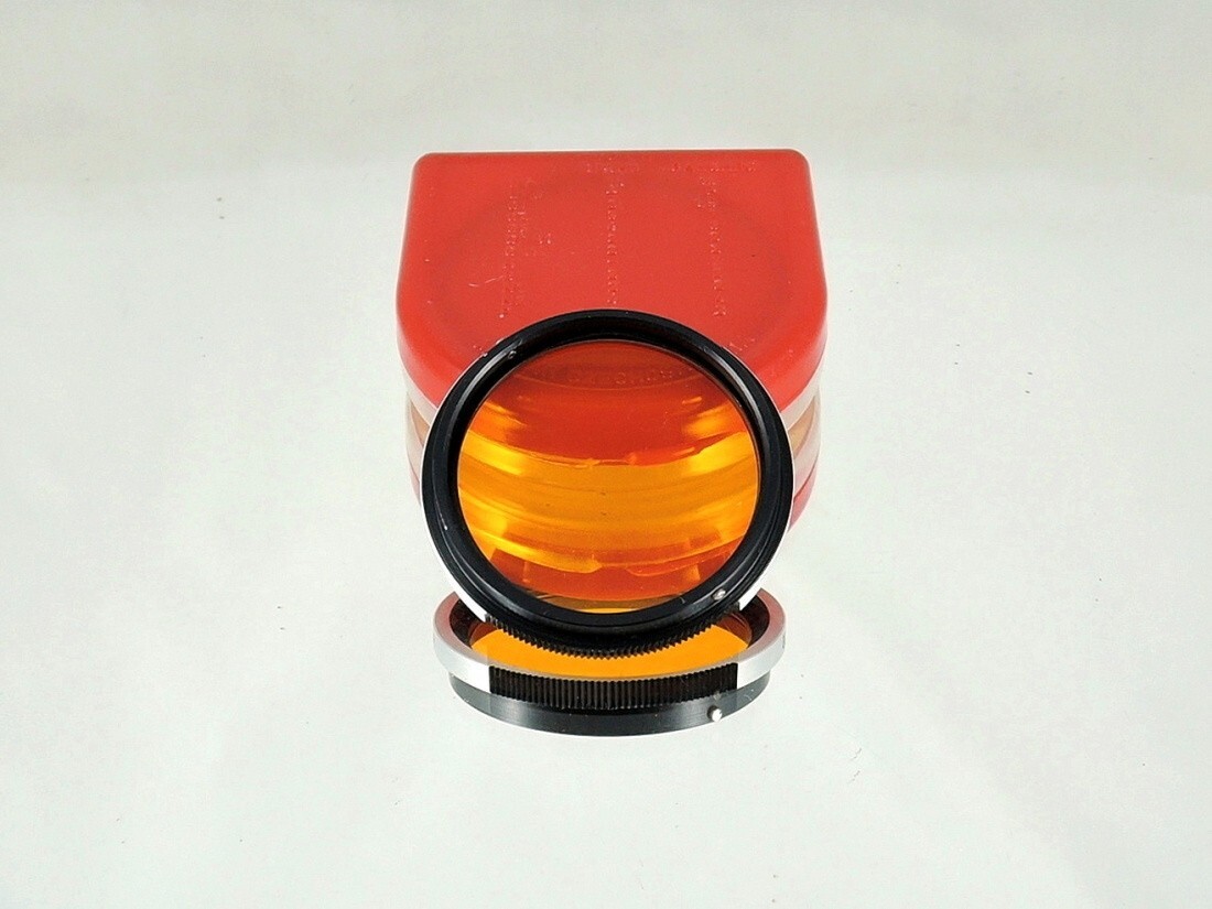 Flexaret G3 B36 Color Filter MEOPTA Genuine Accessories Bayonet Orange TOP
