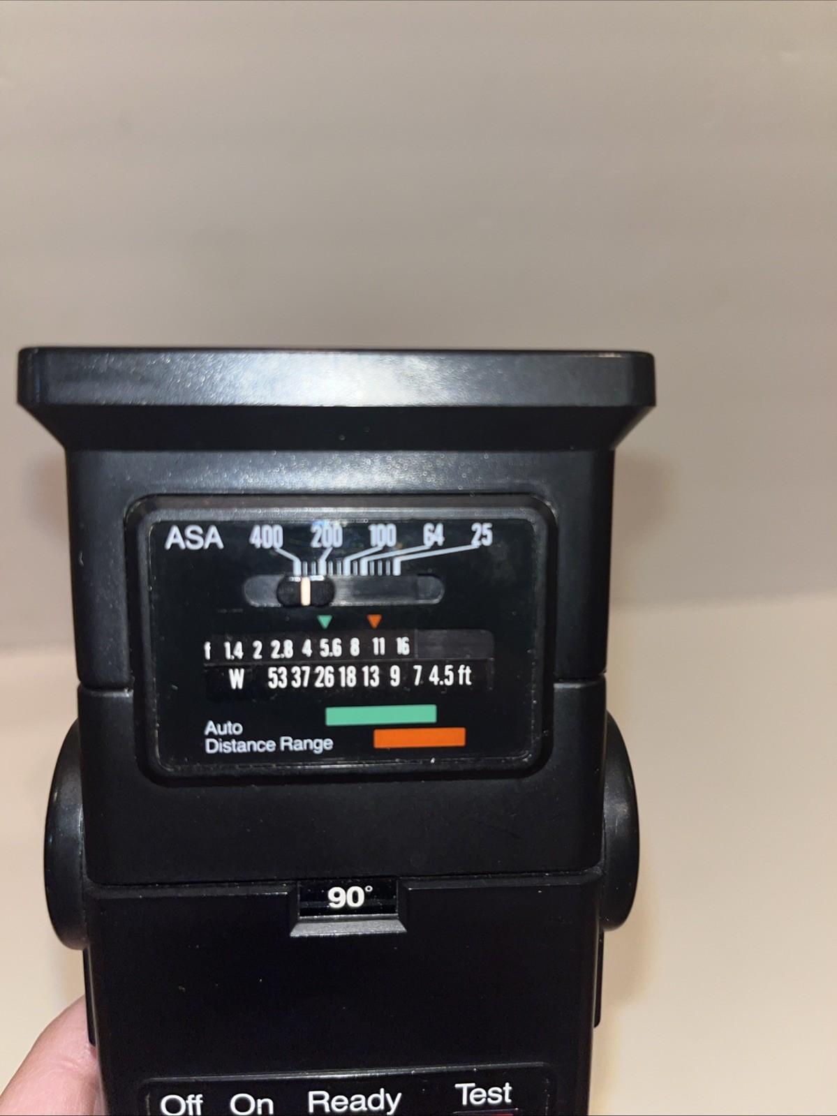 JCPenney Compact Zoom Thyristor Strobe FLASH Tilt Head