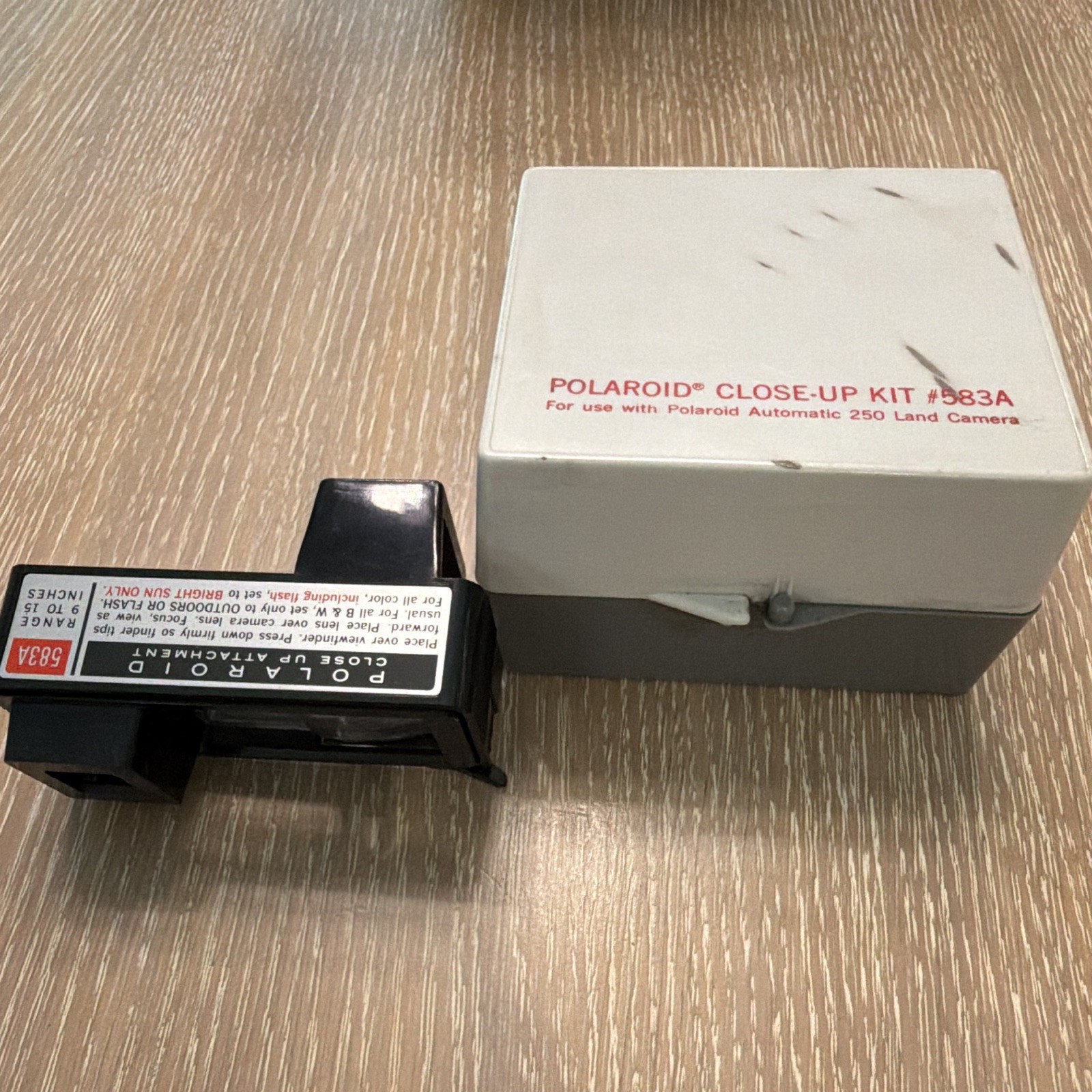 Polaroid Close-Up Kit 583A for Polaroid Automatic 250 Land Camera