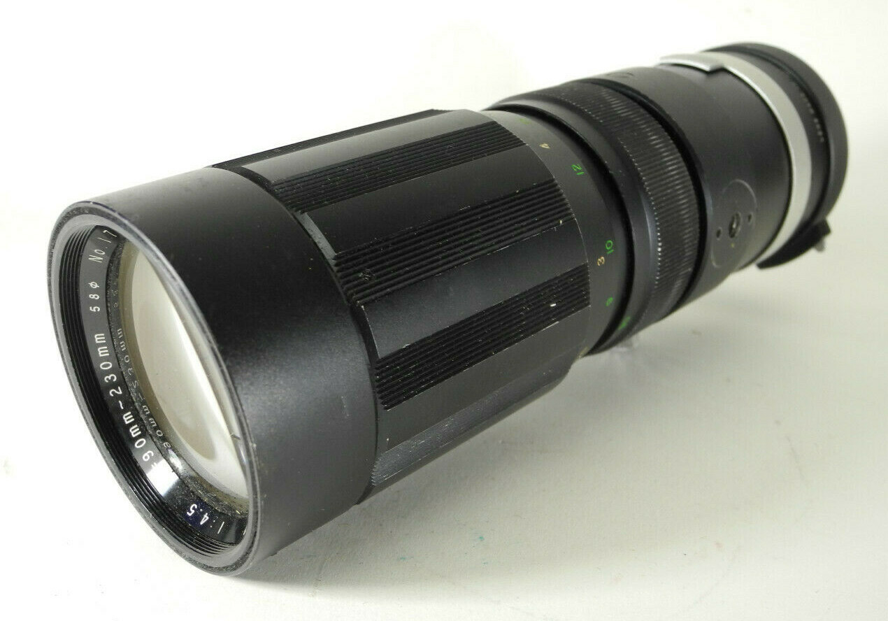 Soligor Auto-Zoom 90-230mm f4.5 Lens for Nikon Non-AI Mount (1-2)