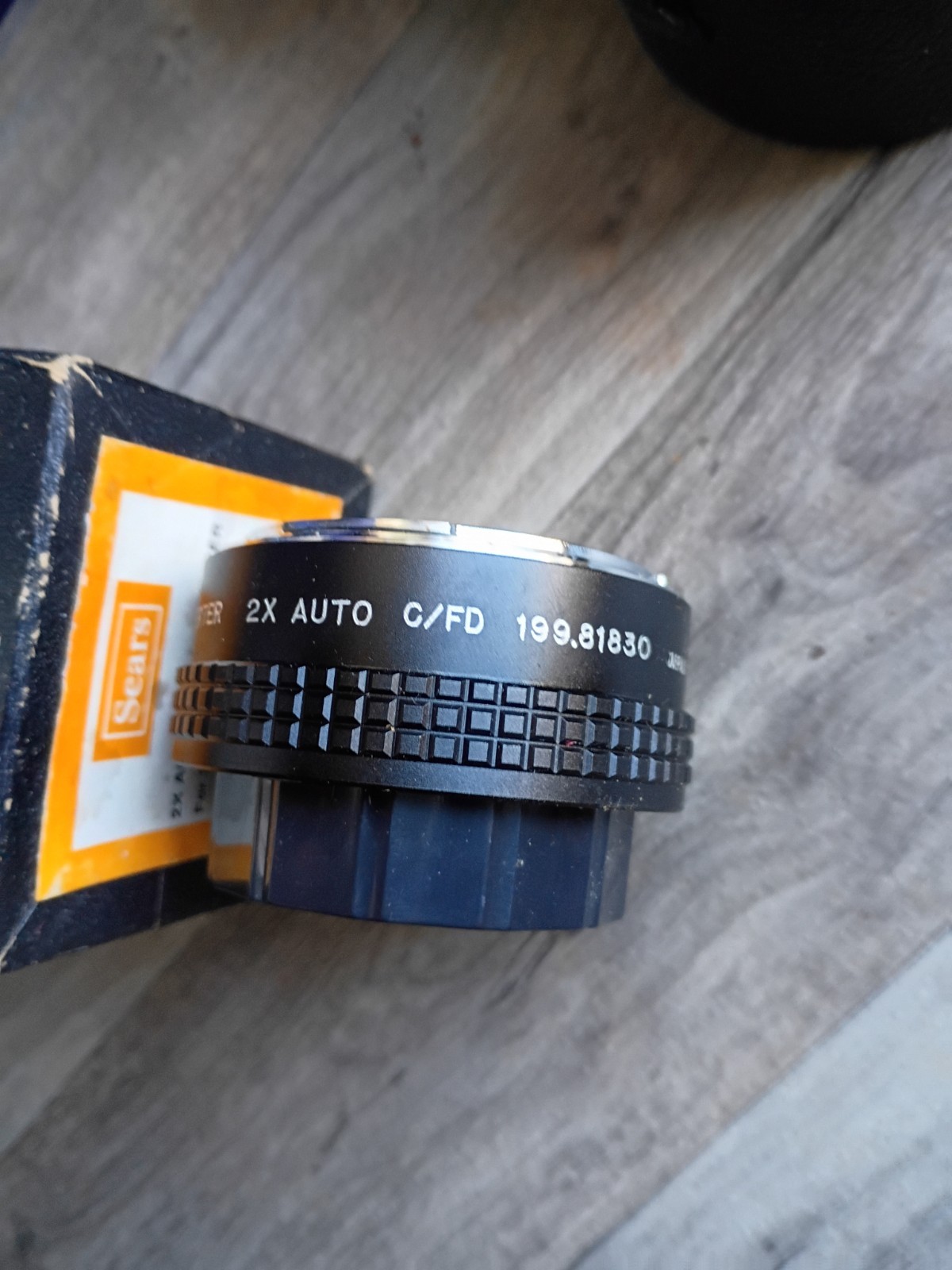 Vintage Camera Accessories Vivitar Automatic Extension Tube Tele Converter Sears