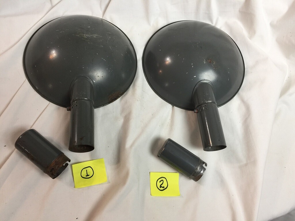 Vintage Photography Lights (2) – Corcoran Lamp Co. – Handheld, Battery Powered