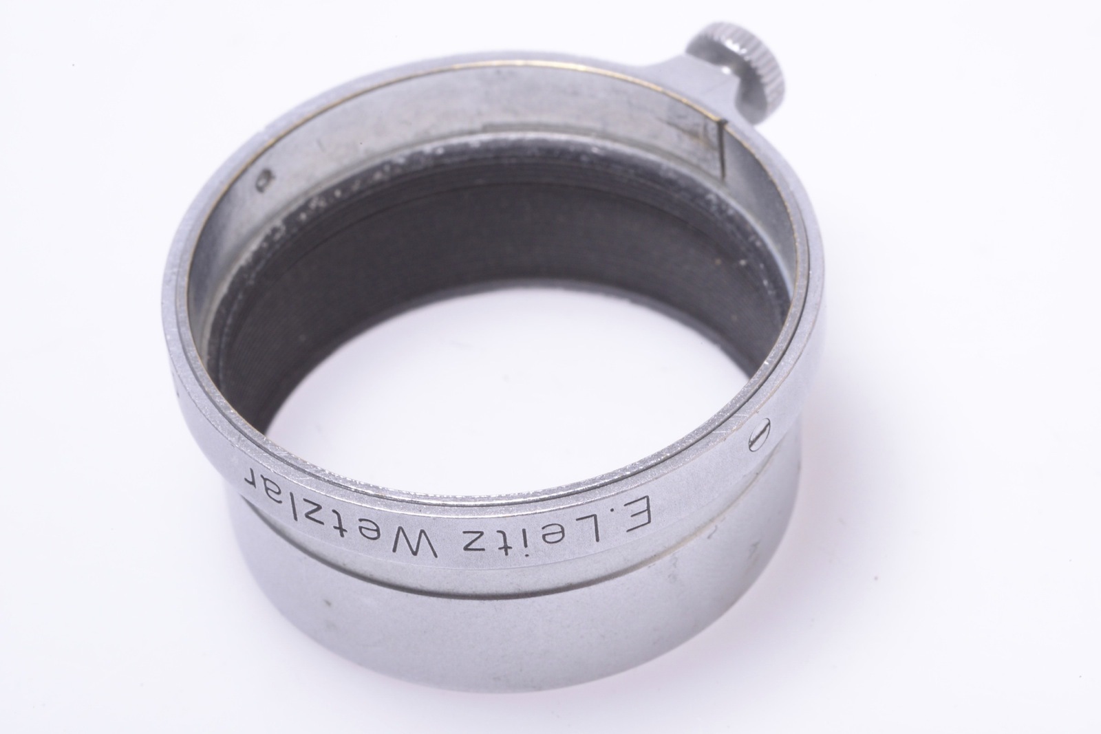 ✅ LEICA M HOOD, SUN SHADE SCREW MOUNT 50MM ELMAR 3.5 ‘FISON’