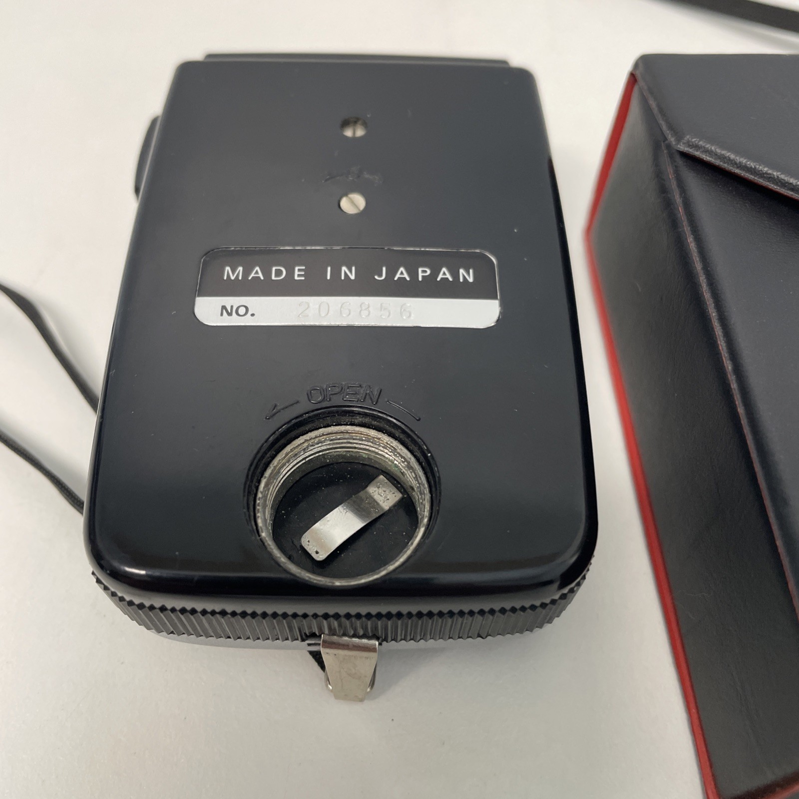 Sears Electronic Vintage Light Meter Camera Movie & Photo w/ Leather Case Japan