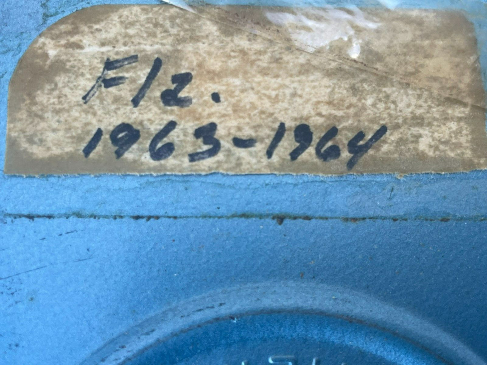 Vintage Flz 1963-1964, Movie Film Reel Case Metal Camera Zayre Deparment