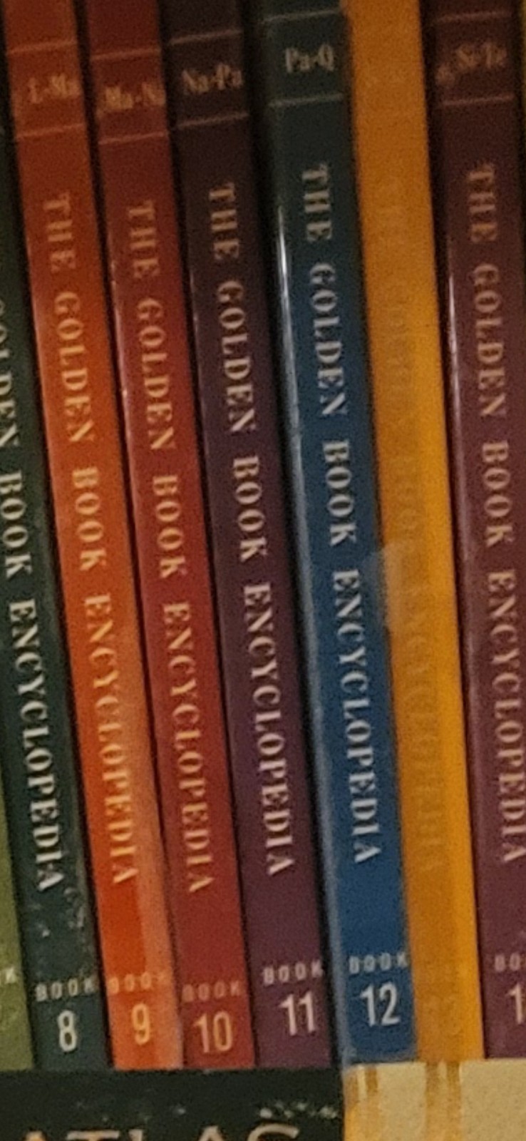 The Golden Book Encyclopedia Set Vintage 1959