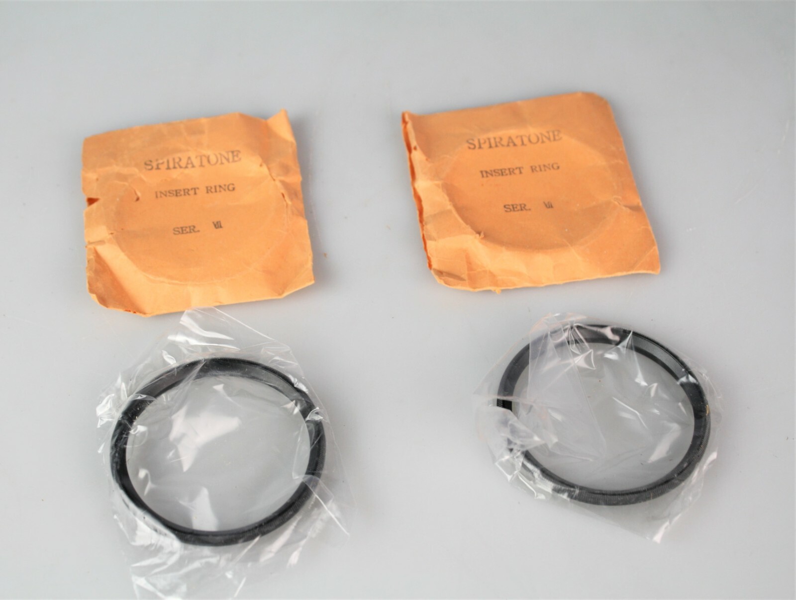 Lot of 2 Spiratone Insert Ring Ser. VII