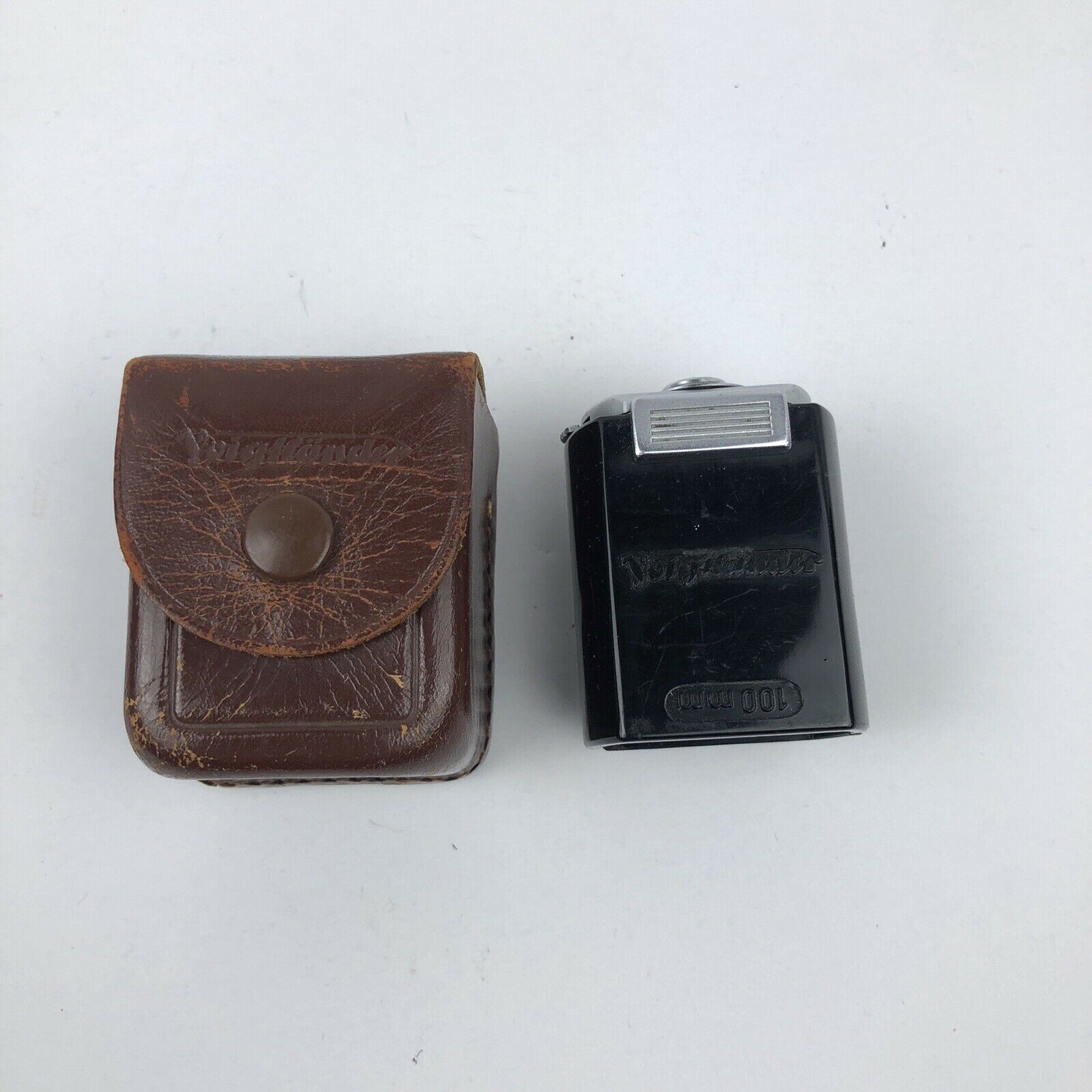 Voightlander For 35mm & 100mm Mount Viewfinder With Leather Case