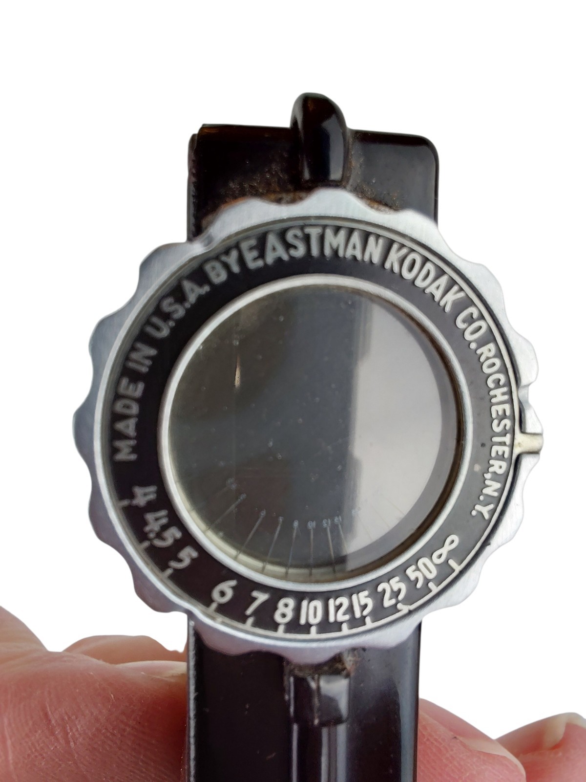 Eastman Kodak Pocket Range Finder Bakelite Black Vintage 1939 With Case