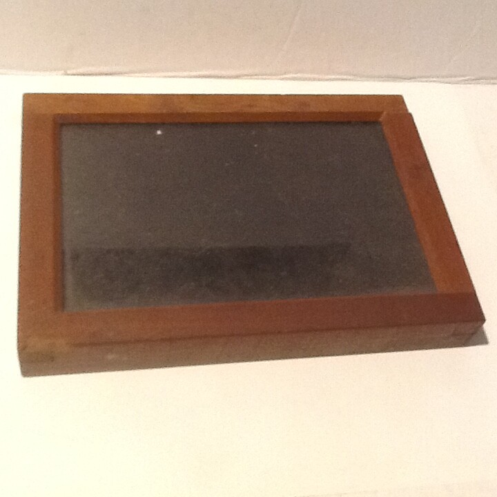VINTAGE Camera PRINTING FRAME Wood Vintage CAMERA Print Frame