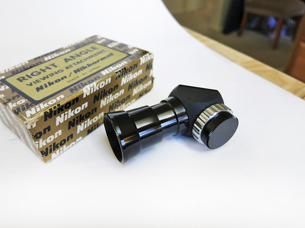 Nikon Right Angle Viewfinder for Nikon F Cameras in the Box!
