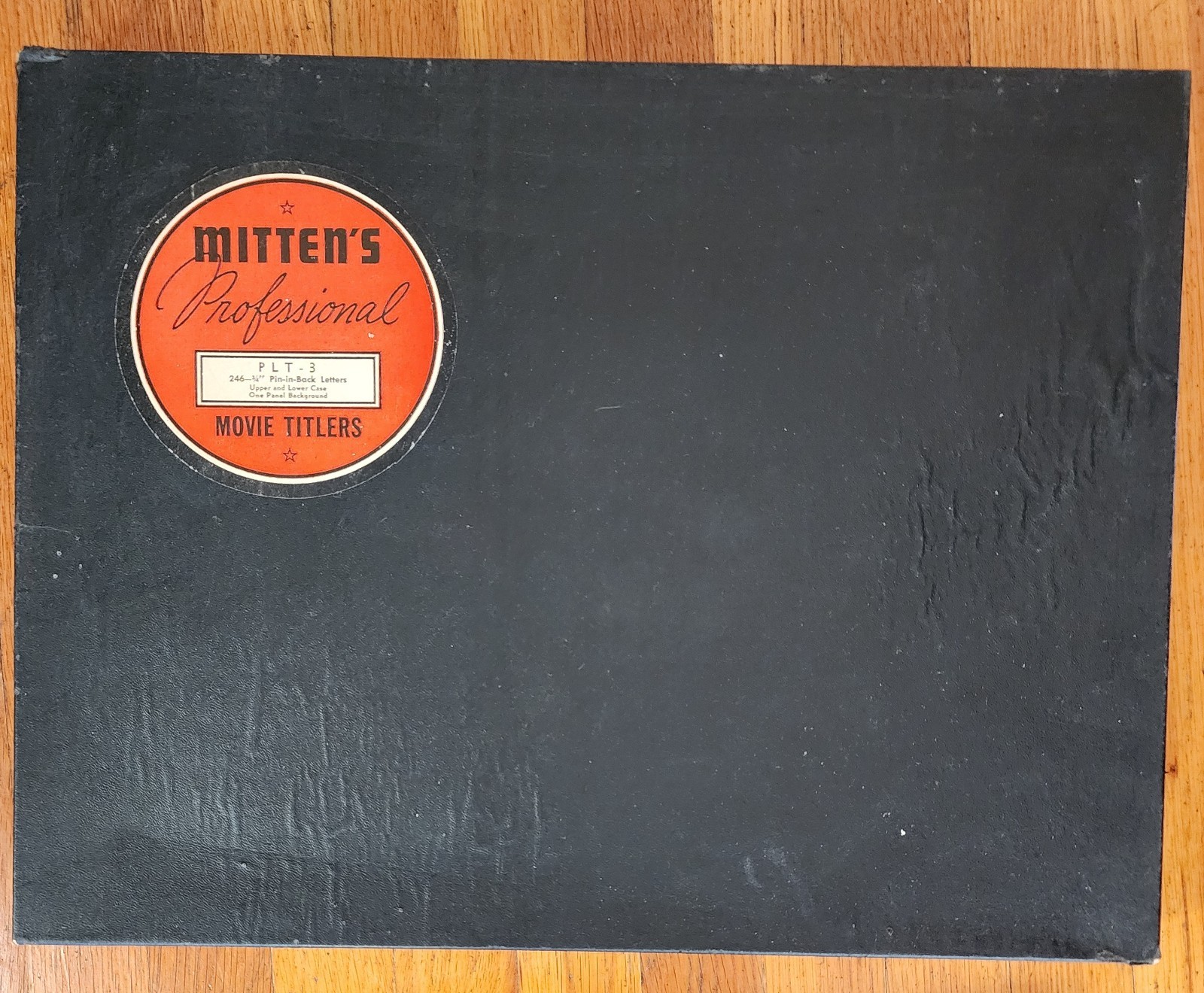 Mitten’s Movie Titlers SLT-1 Pinless Letters Professional Titles Stikum