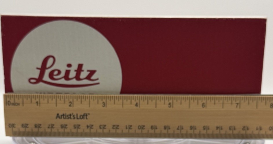 Vintage Leitz Wetzlar Leica 14100 Table Tripod EMPTY BOX ONLY Made in Germany