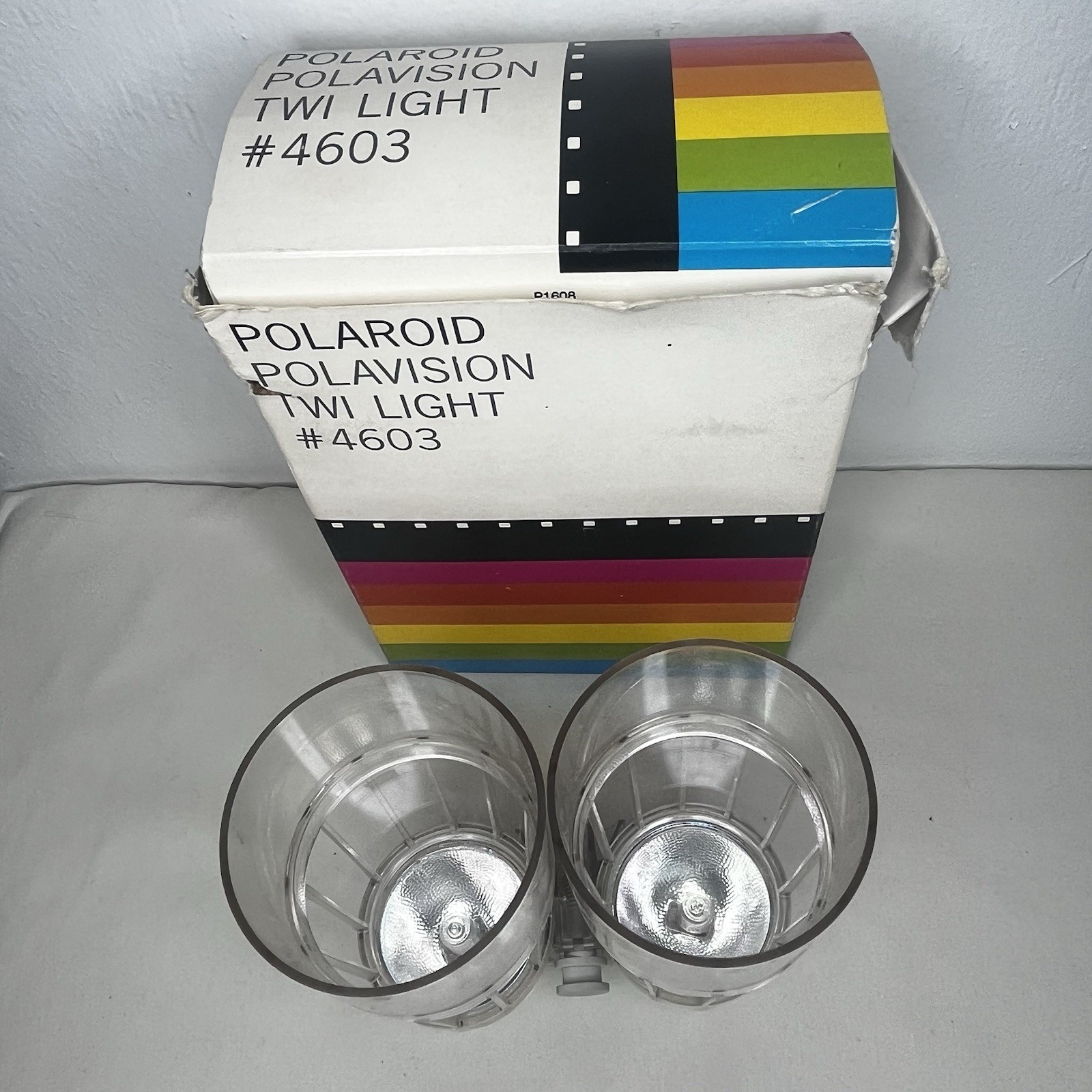Polaroid Polavision – TWI LIGHT – Tape Land Movie Camera Video w/ Original Box