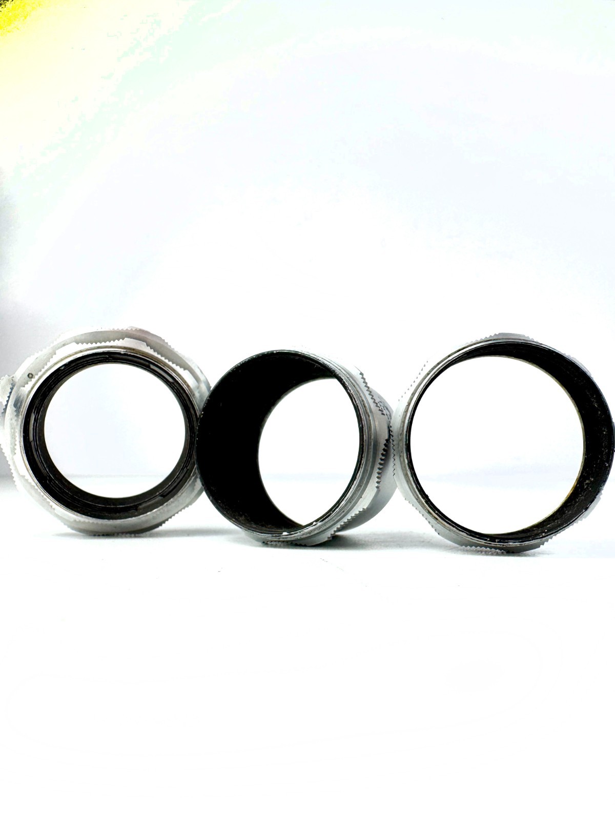 Ihagee Dresden Exakta M40 Macro Extension Tube Set 4 Rings Germany