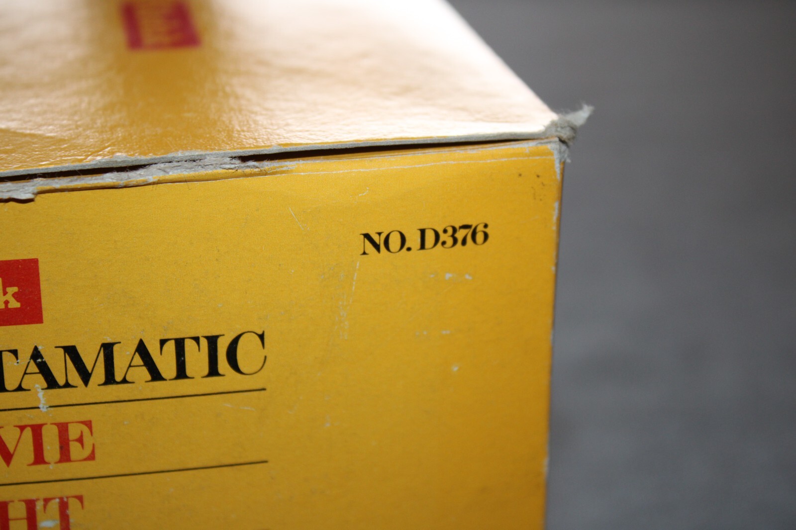 Vintage Kodak Instamatic Movie Light Model 2 No. D376 – w/ Original Box – Tested