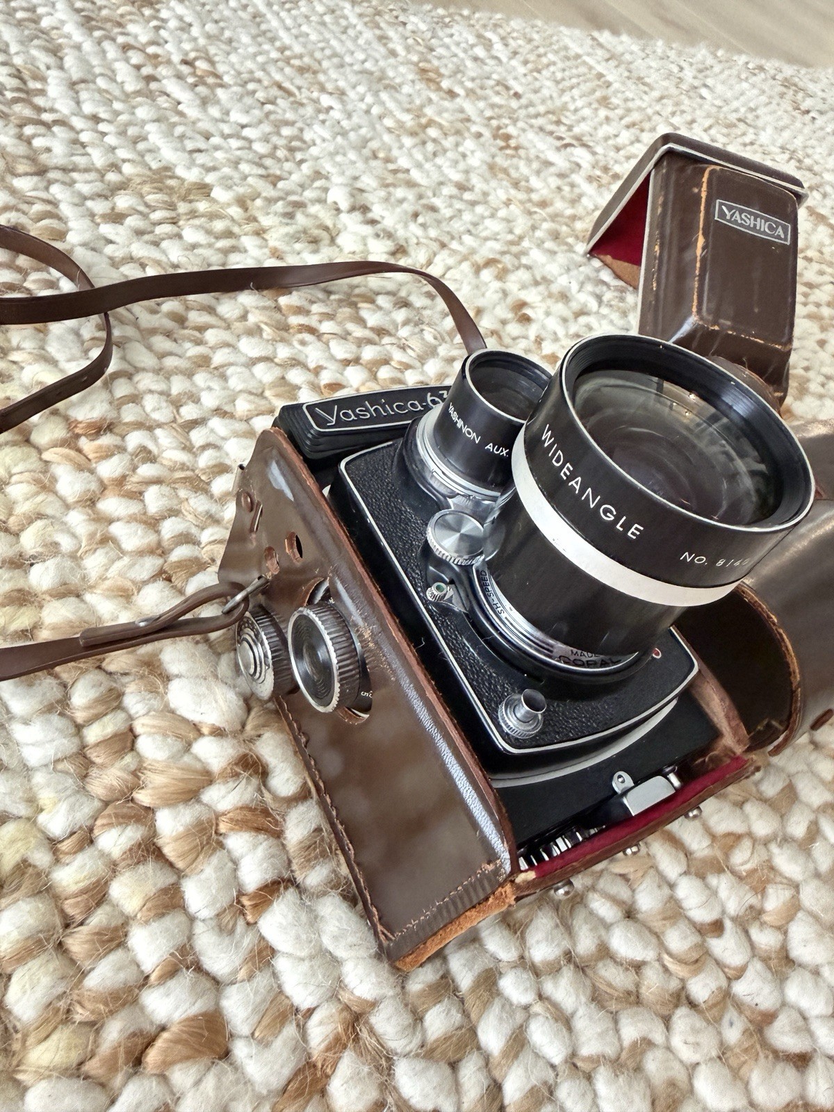 Yashica 635 Dual Format 120 35mm TLR Camera With Lenses