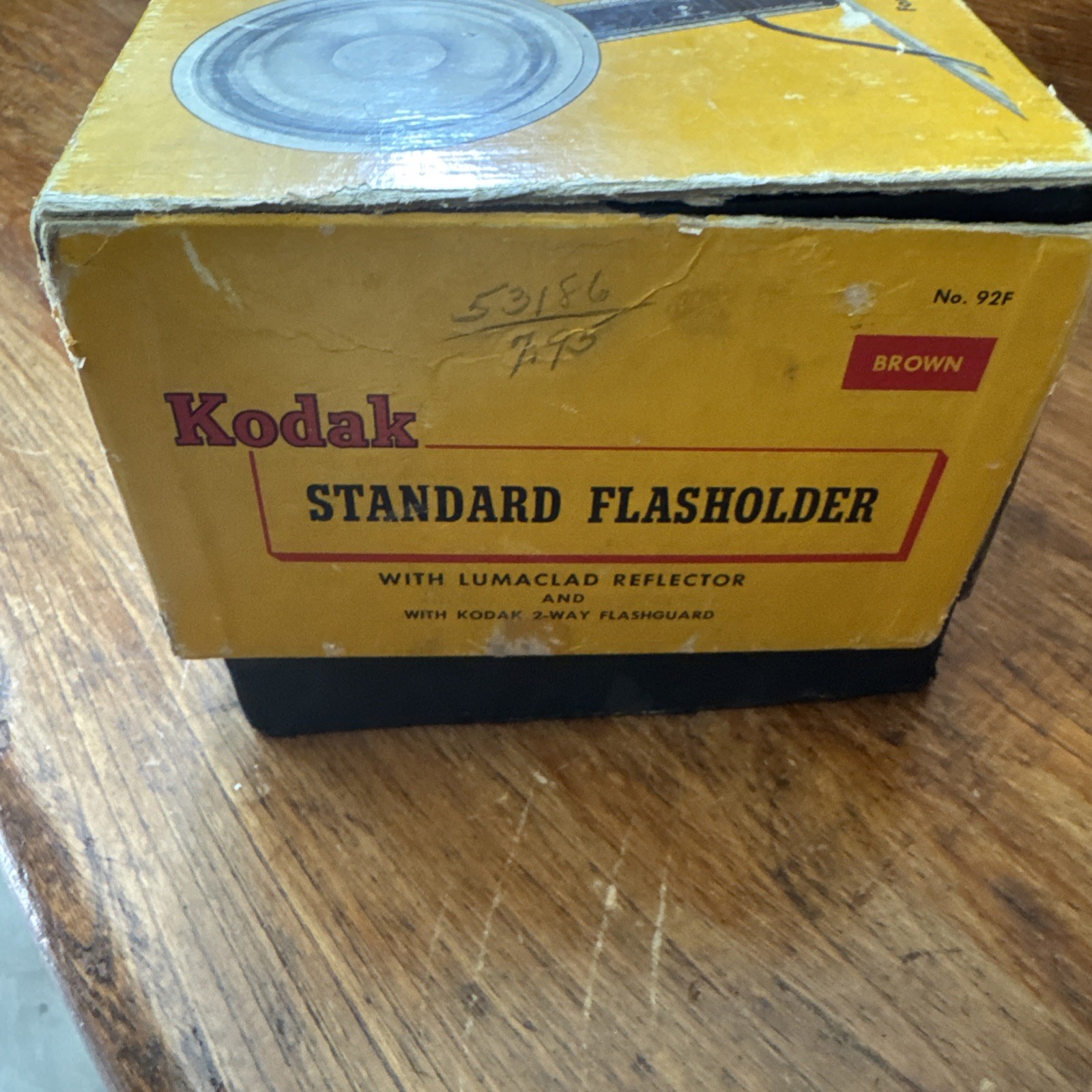 Vintage Kodak Flasholder Standard USA Box & Brackets 2 Way Flashguard