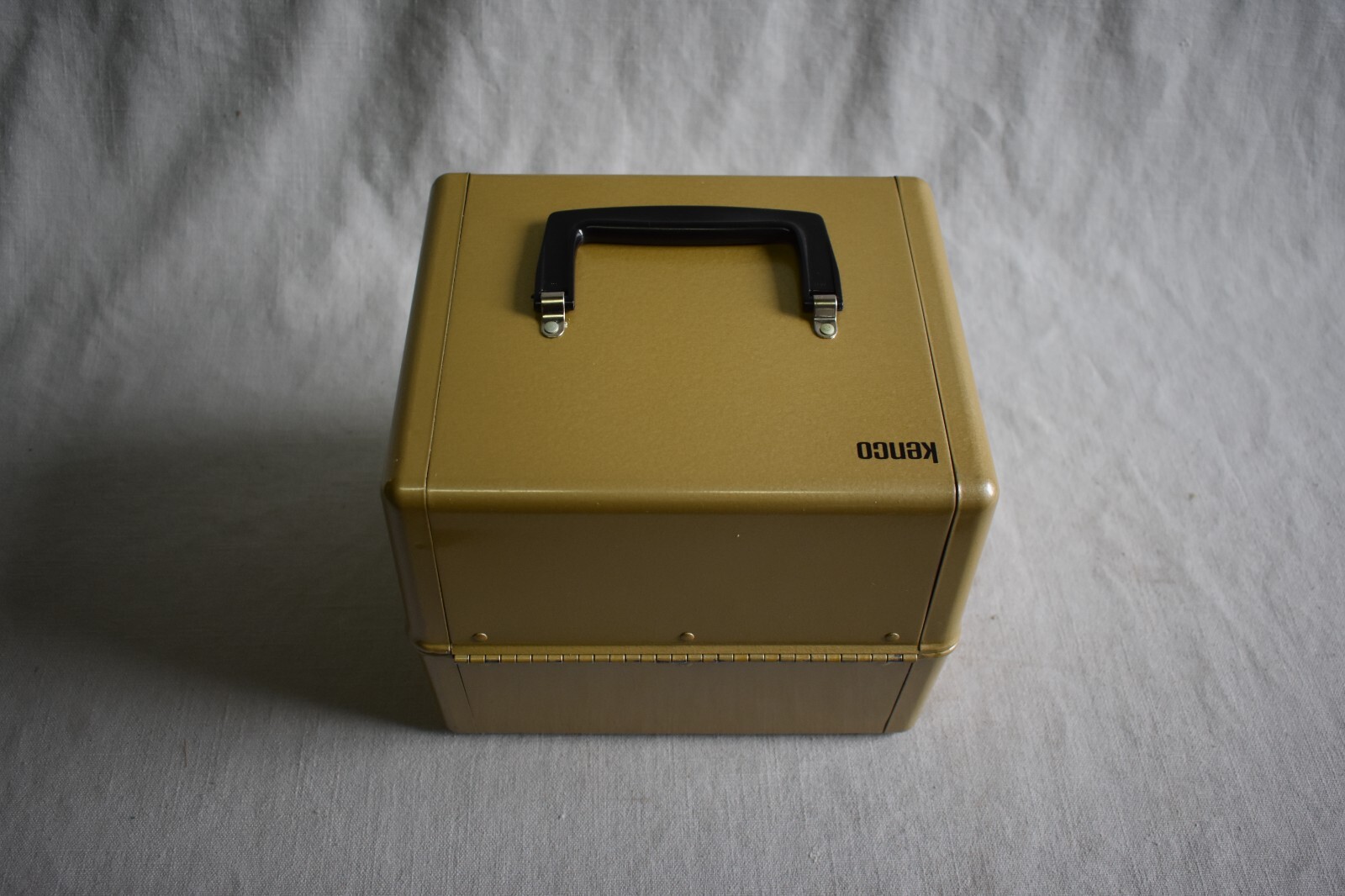 Vintage Kenco Movie Film Library Chest Box 8mm W/7 Carson 400 ft Reel and Can