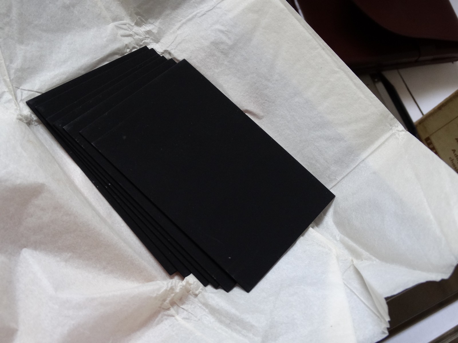 Rolleiflex Rolleicord Plate Adapter Set (12) w/ Orig Box, Germany – New, Un-used