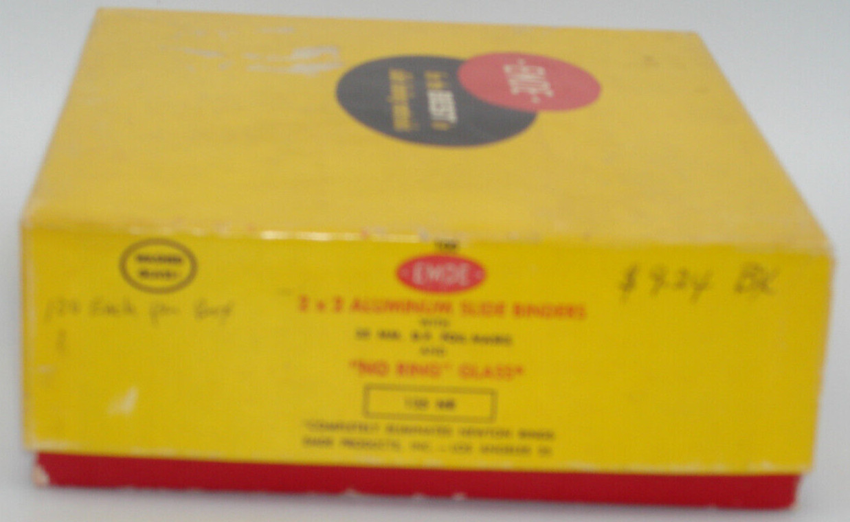 Aluminum Slides 2″ x 2″ – EMDE – Open Box
