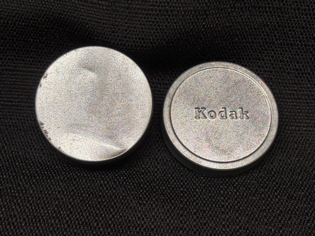 Vintage Kodak Film Tin Canister for Roll of Film Metal Silver 2″ Can
