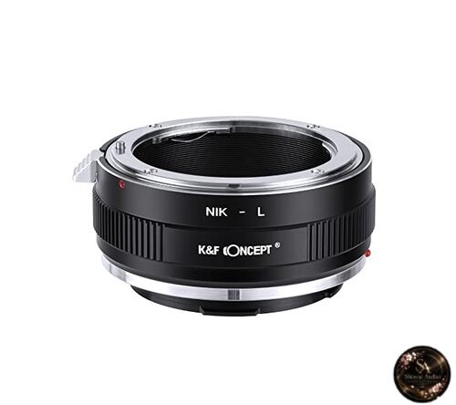KF CONCEPT NIK-L Manual Focus Lens Mount Adapter for Nikon F-Mount Lenses to