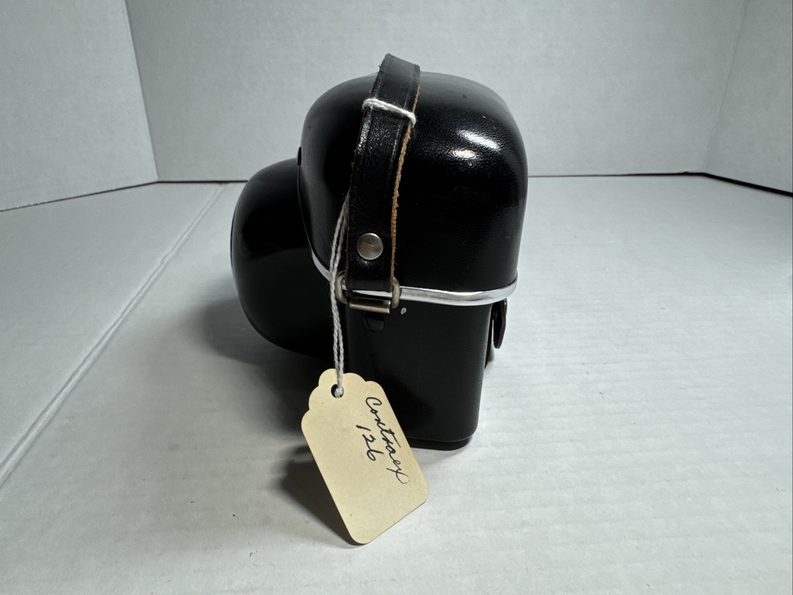 Zeiss Ikon Voigtlander Contaflex 126 Leather Camera Case Only NO CAMERA Blk