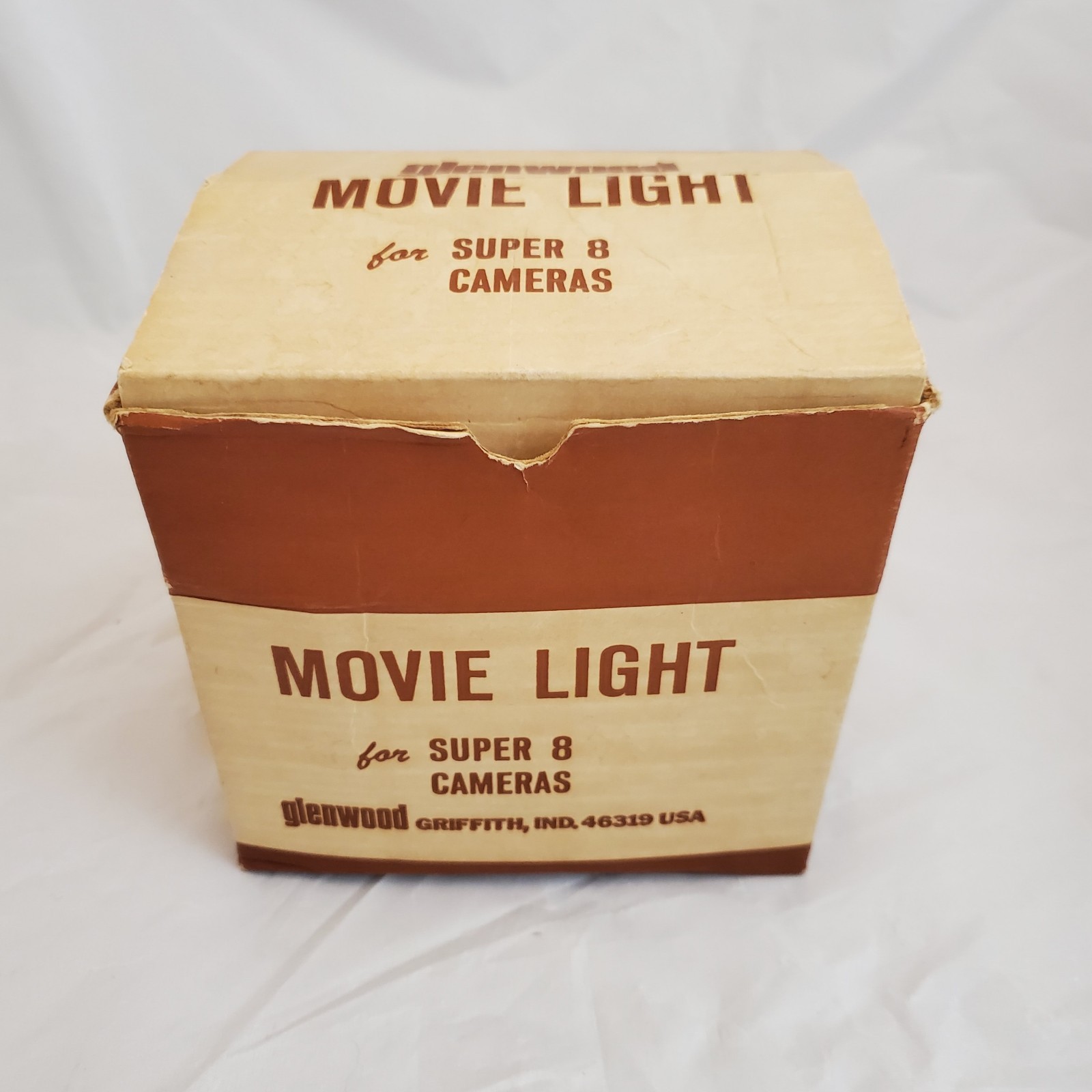 Vintage Glenwood Super 8 Movie Light Tested Works Very Bright